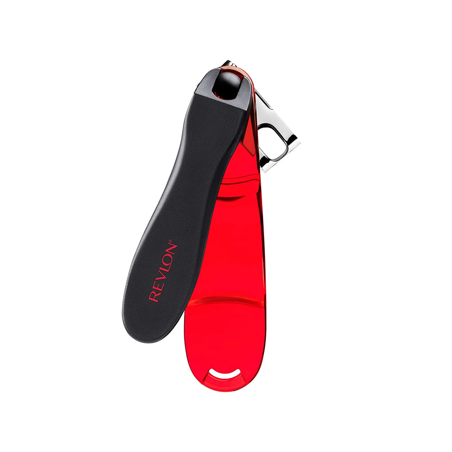 Revlon Twist & Clip Nail Clipper, 360-Degree Rotating Nail Clipper, Curved Blade
