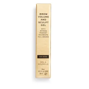 Revolution Pro Brow Volume and Sculpt Gel Dark Brown 6ml