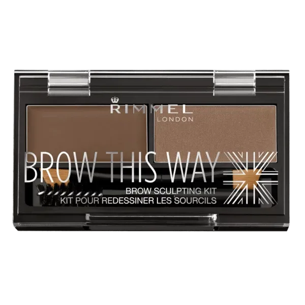 Rimmel Brow This Way Eyebrow Kit 002 Medium Brown