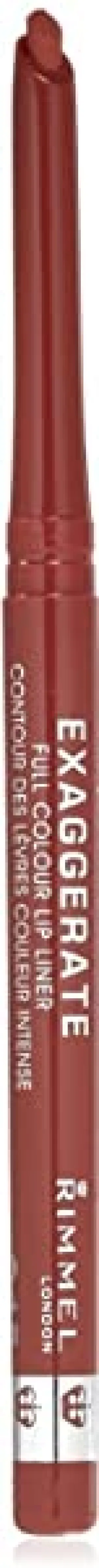 Rimmel Exaggerate Lip Liner, Epic [045] 0.01 oz (Pack of 4)