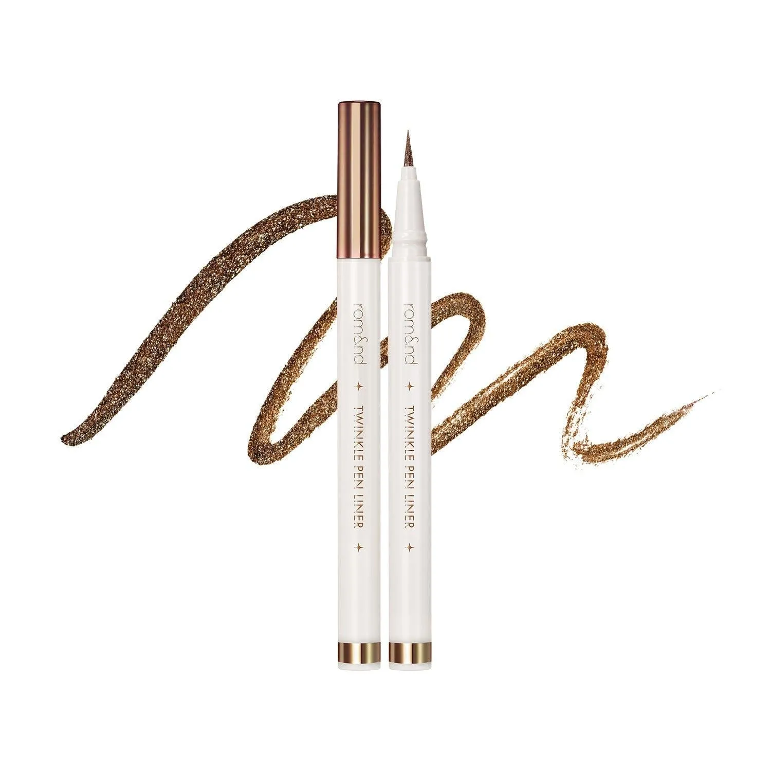 Rom&nd Twinkle Pen Liner - Superfine Glitter Precision Eyeliner