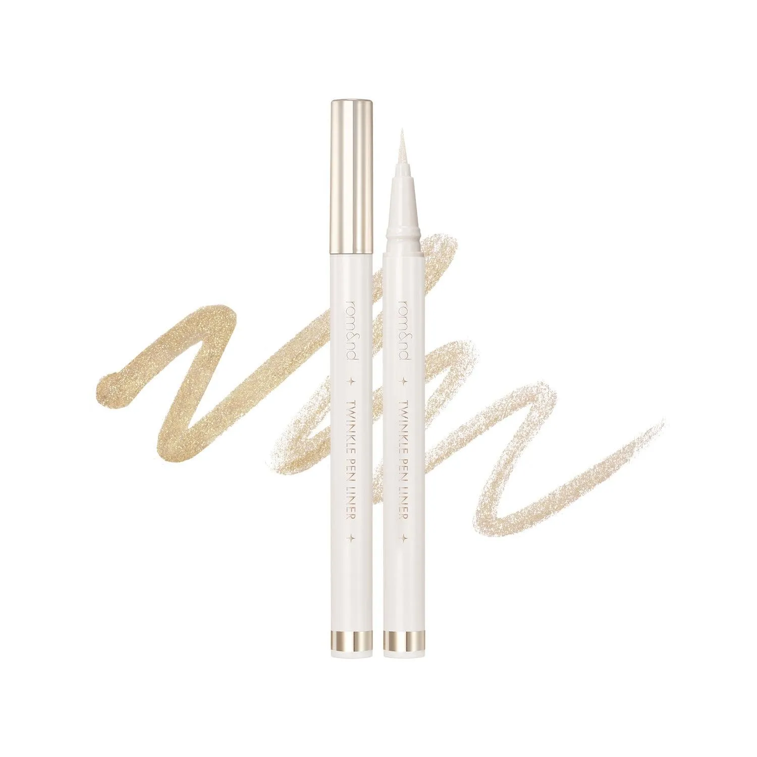 Rom&nd Twinkle Pen Liner - Superfine Glitter Precision Eyeliner