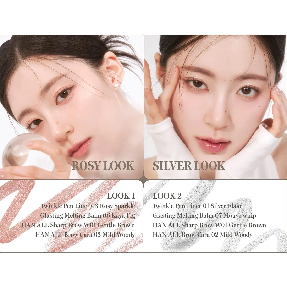 Rom&nd Twinkle Pen Liner - Superfine Glitter Precision Eyeliner