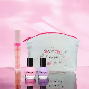 Rosajou Nails & Lips Makeup Case