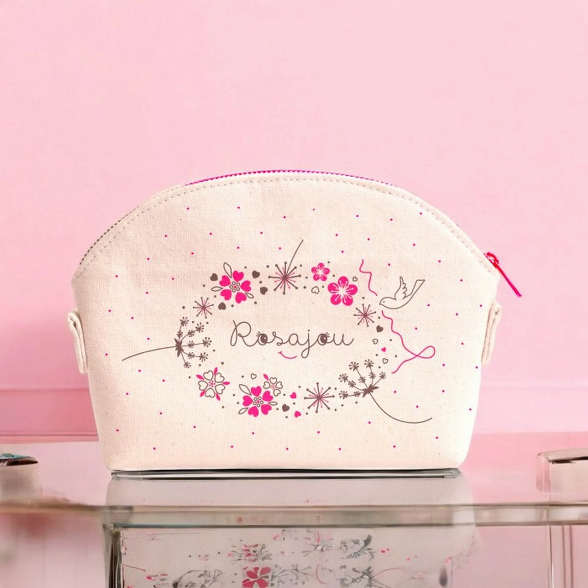 Rosajou Nails & Lips Makeup Case