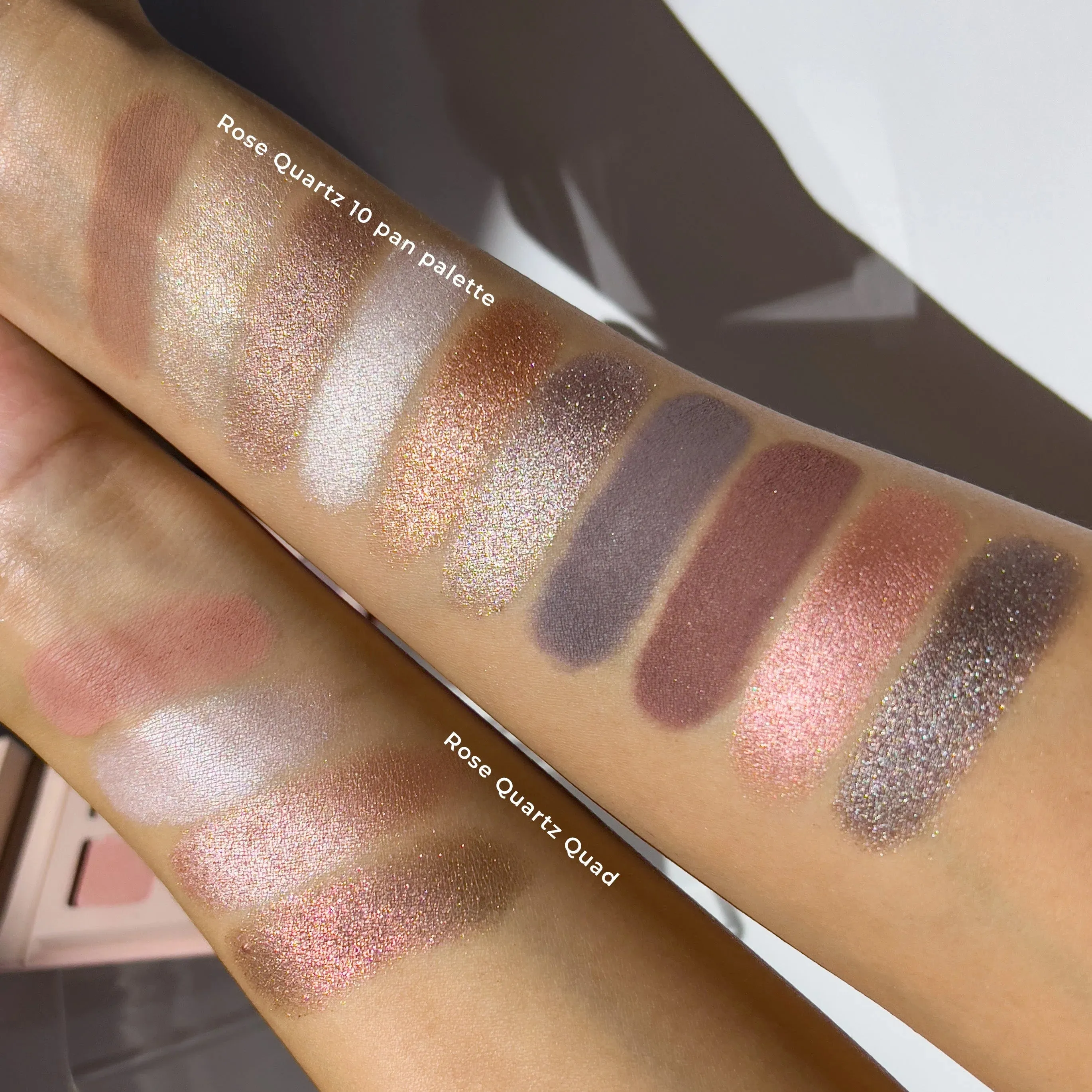 Rose Quartz Crystal Eyeshadow - Quad