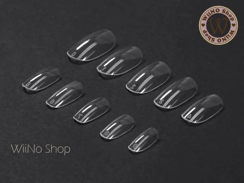 Round Short Full Cover False Nail Art Tips
