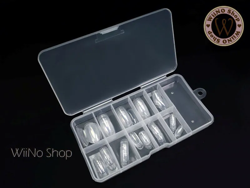 Round Short Full Cover False Nail Art Tips