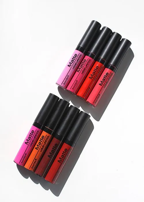 Santee Matte Liquid Lipstick- Fall Tones