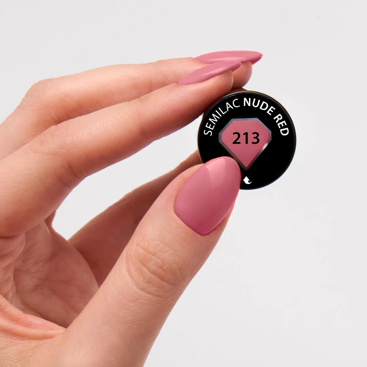 Semilac 213 Nude Red UV Gel Polish 7ml