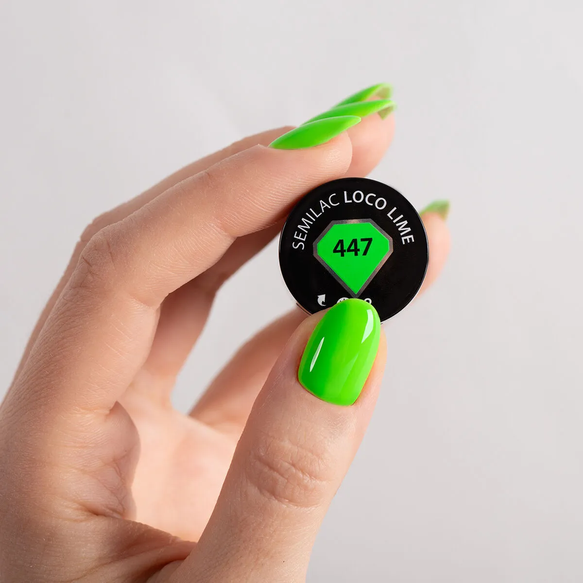 Semilac 447 Loco Lime UV Gel Polish 7ml