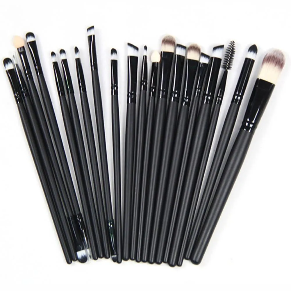 Set of 20, Makeup Eyeshadow/Eyeliner/Lip Brushes