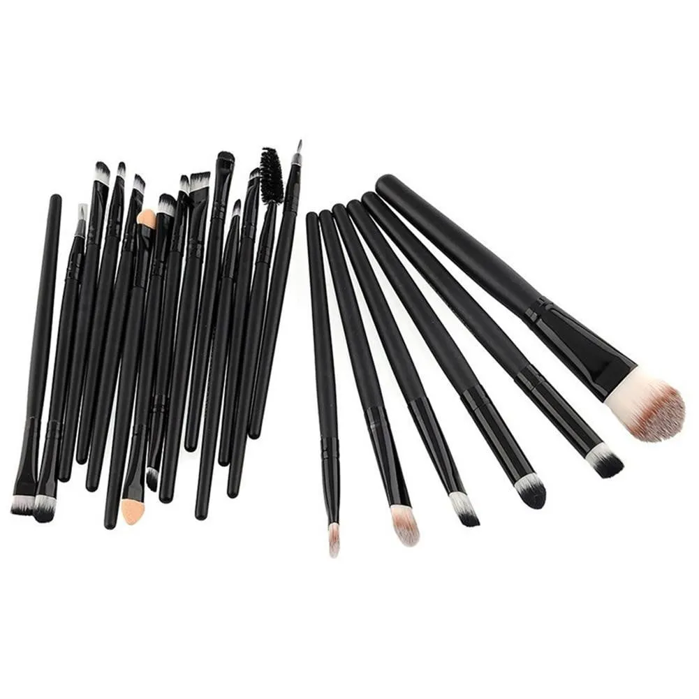 Set of 20, Makeup Eyeshadow/Eyeliner/Lip Brushes