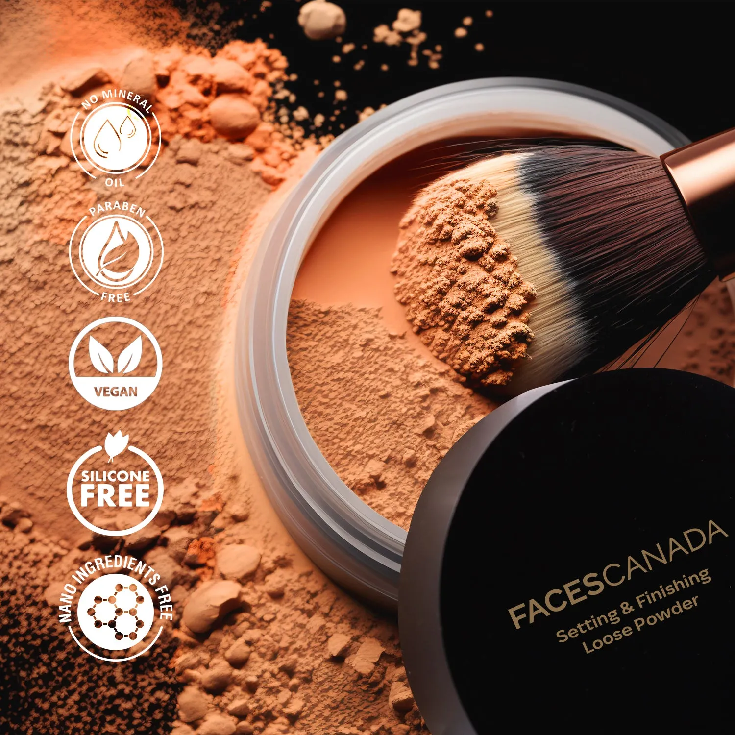 Setting and Finishing Loose Powder