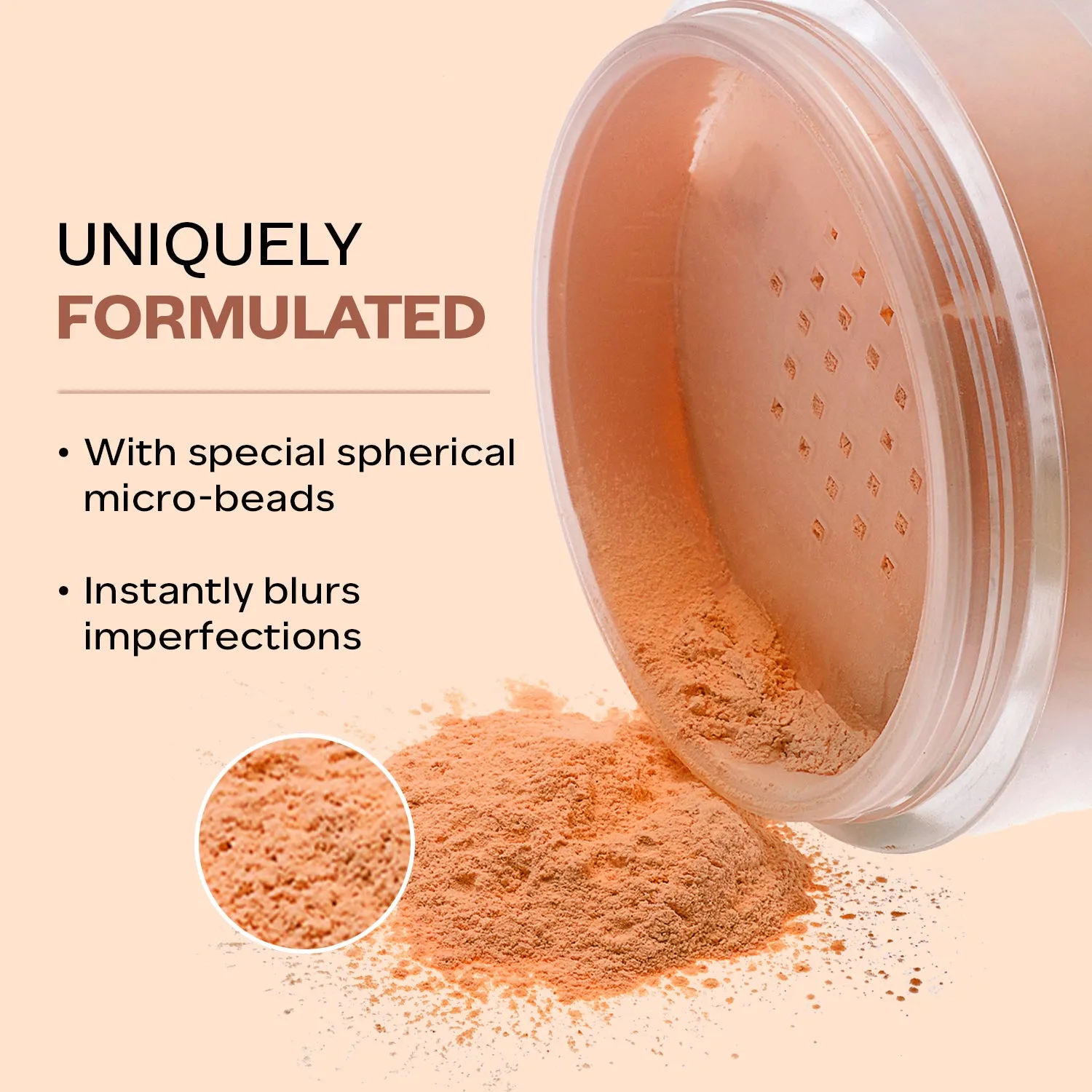 Setting and Finishing Loose Powder