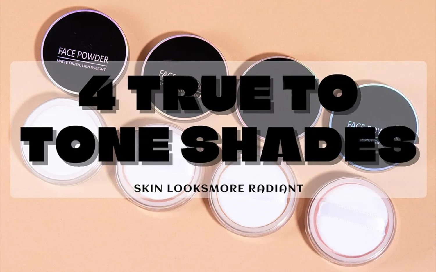 Setting Powder Long Lasting Waterproof Concealer Setting Loose Oil Control Matte Setting Powder (04, One Size)