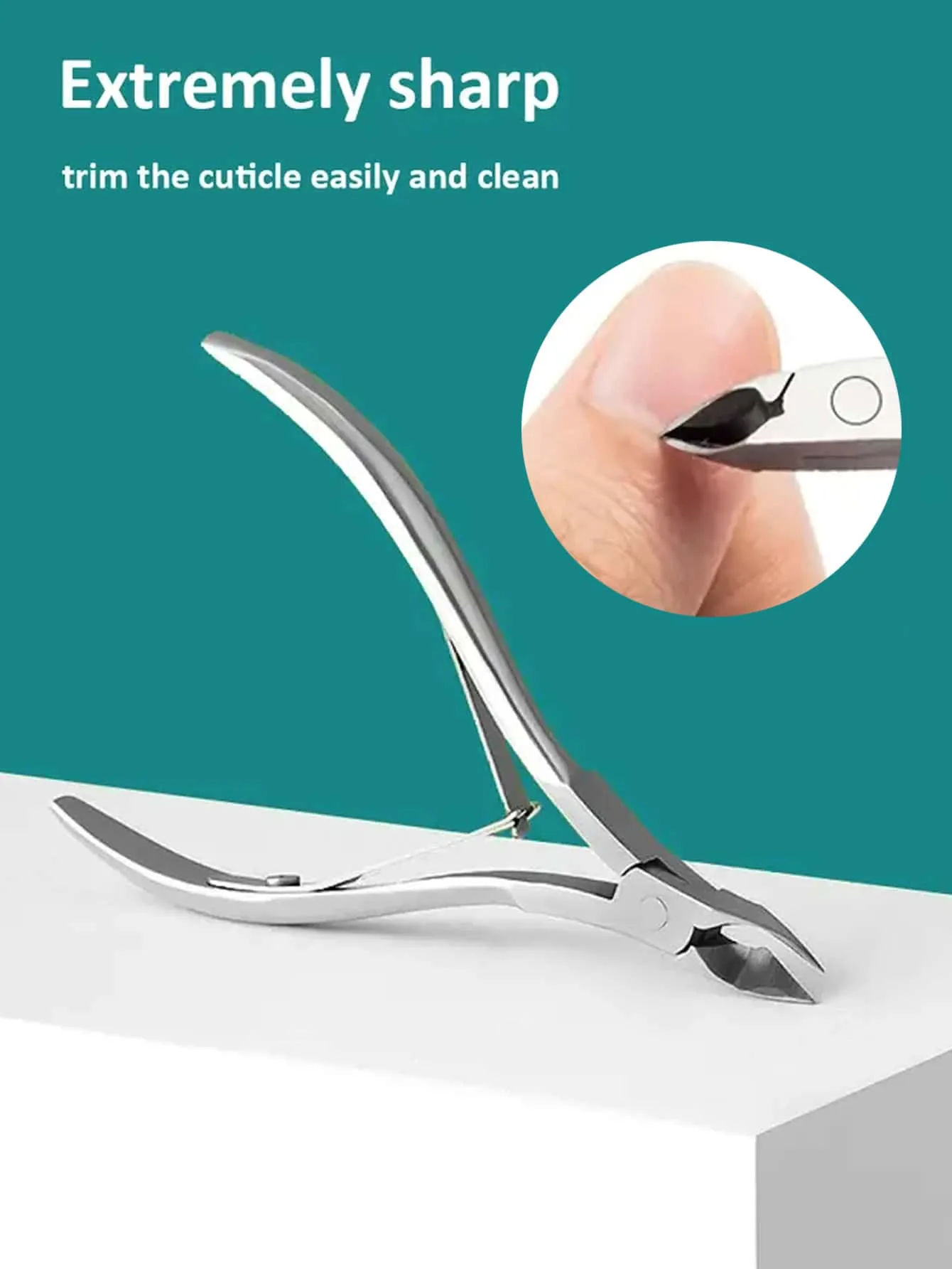 Sharp Silver Nail Cuticle Clipper/Nipper