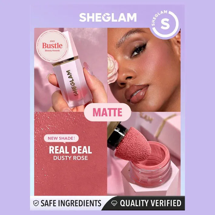 Sheglam Color Bloom Dayglow Liquid Blush Shimmer Finish