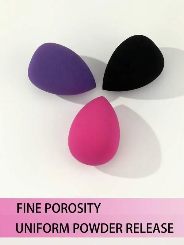 SHEIN - 3pcs Makeup Sponge