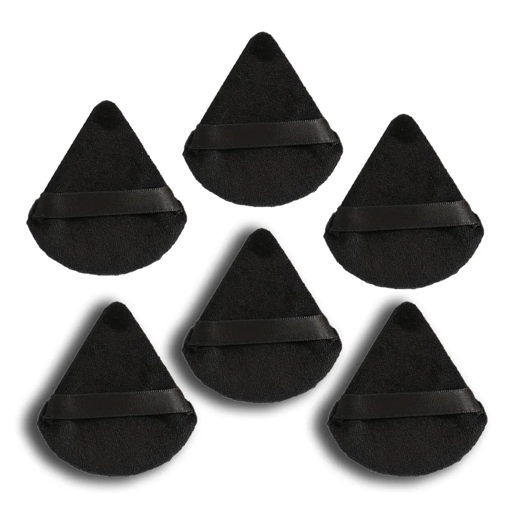Shein  Powder Puffs Triangle Soft Face Makeup Blender ( PACK OF 6)