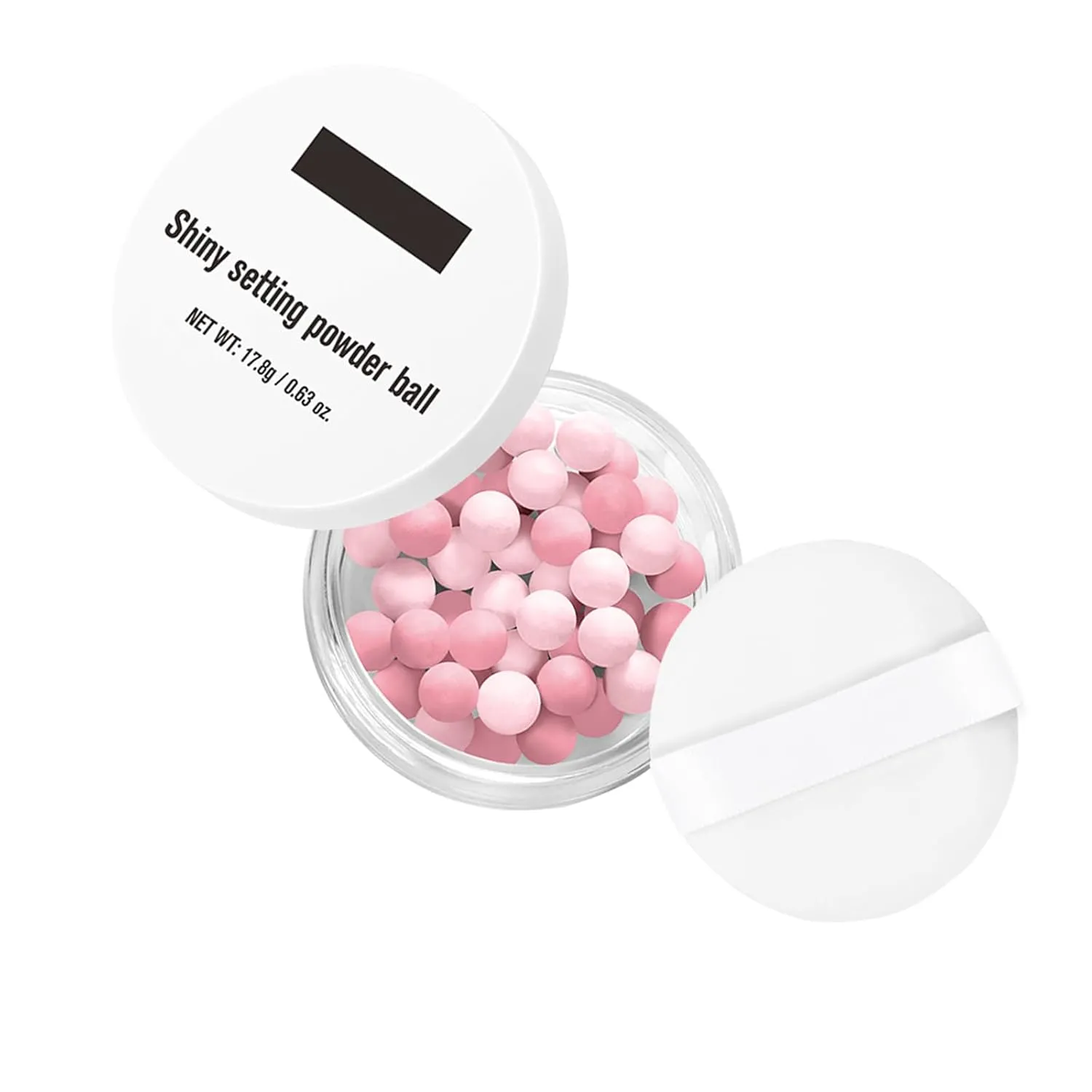 Shining Setting Powder Beads Blushes Palettes With Puff Loose Setting Powder Oil Control Setting Powder