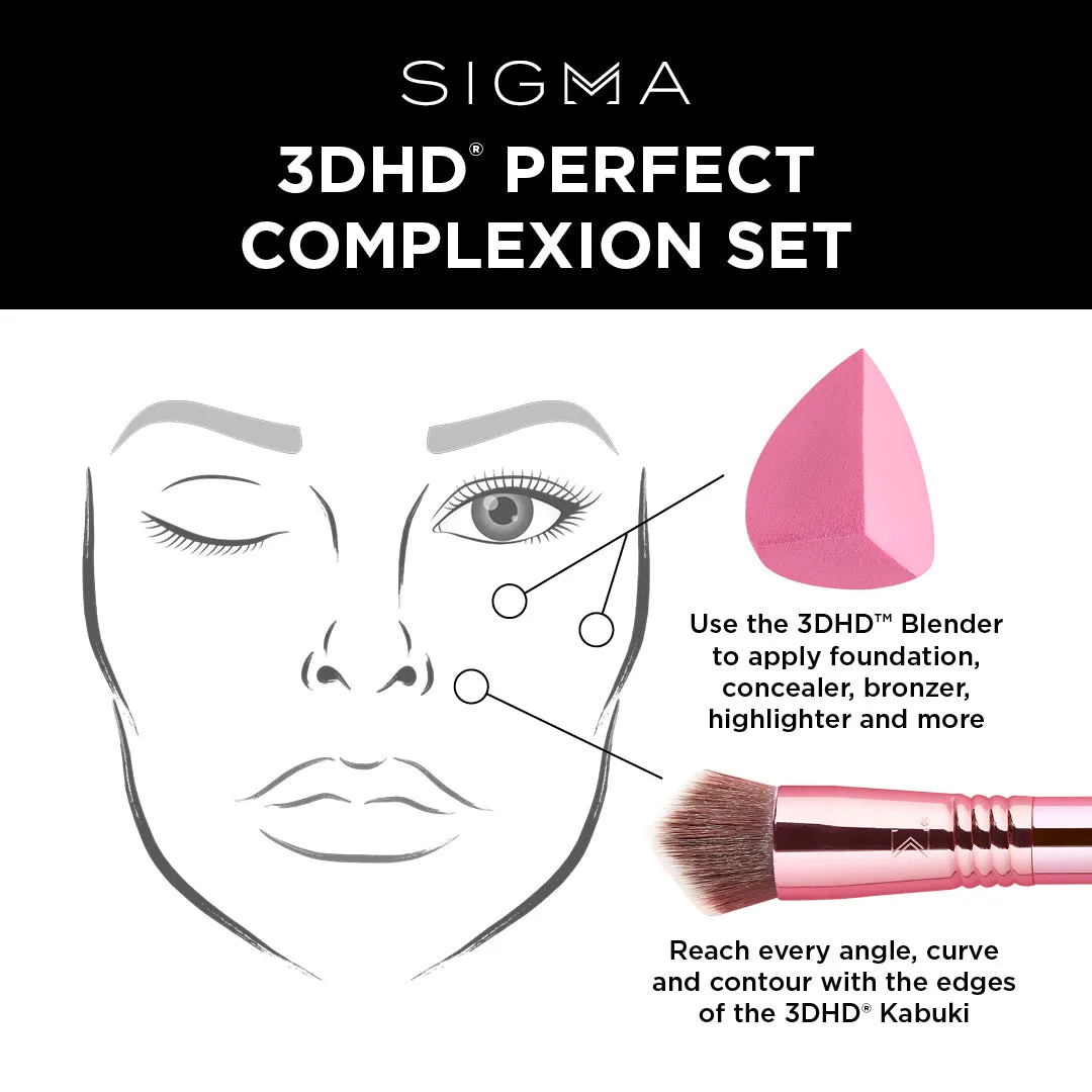 Sigma Beauty 3DHD Perfect Complexion Set (Worth Rs.3500)