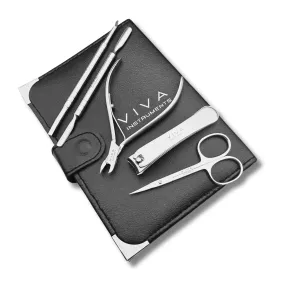 Silver Manicure Tool Kit - 5 Pieces
