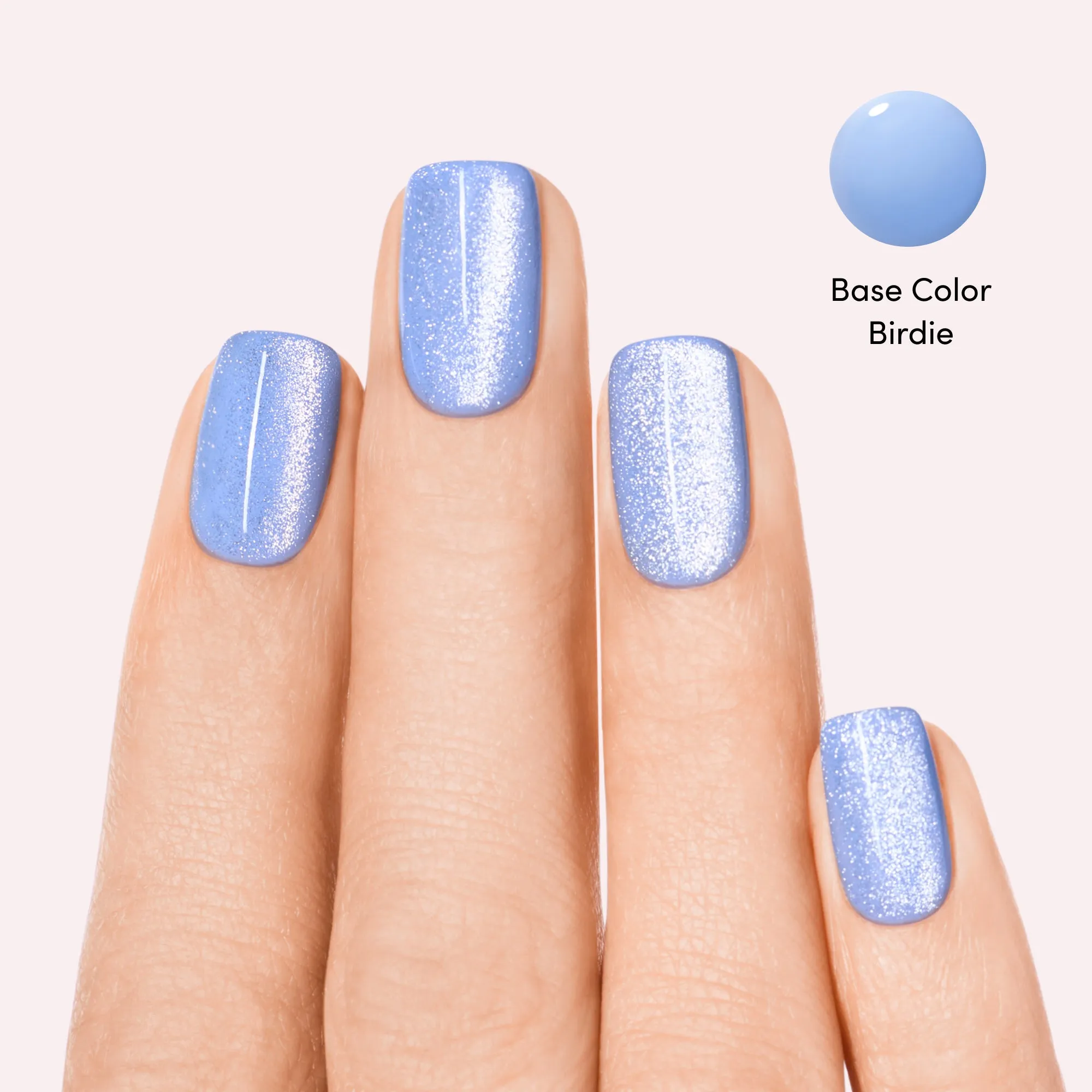 Silver Topper Magnetic Sheer Gel Polish