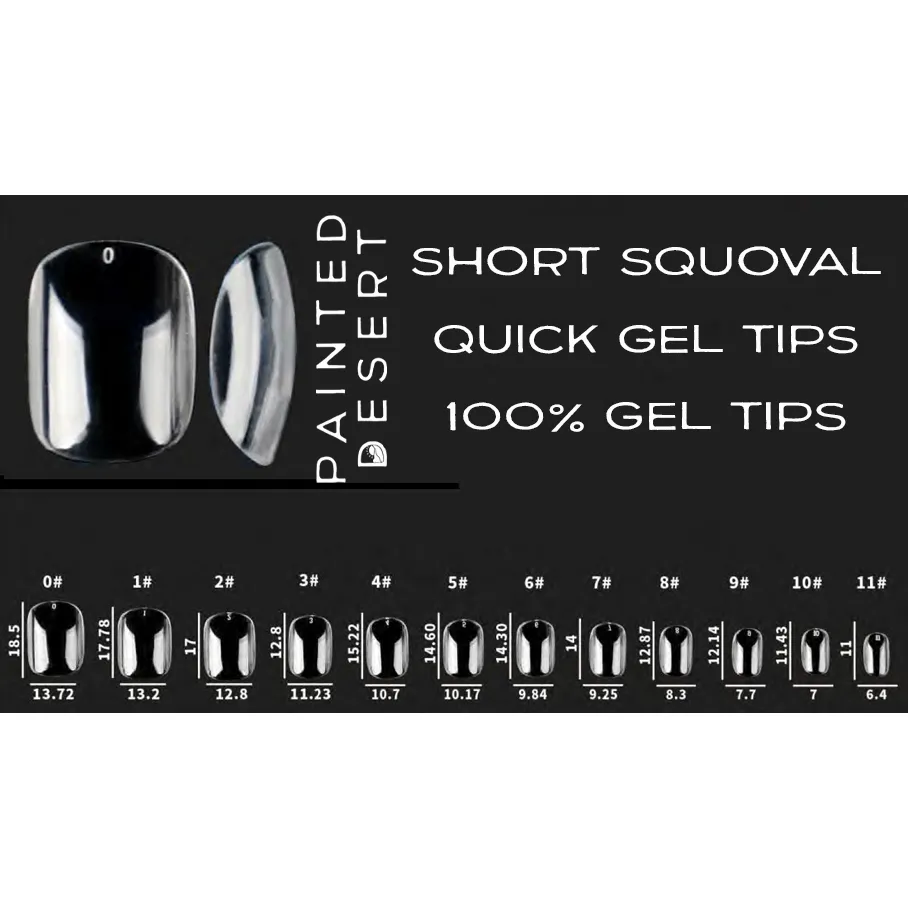 Single Sizes Short Squoval