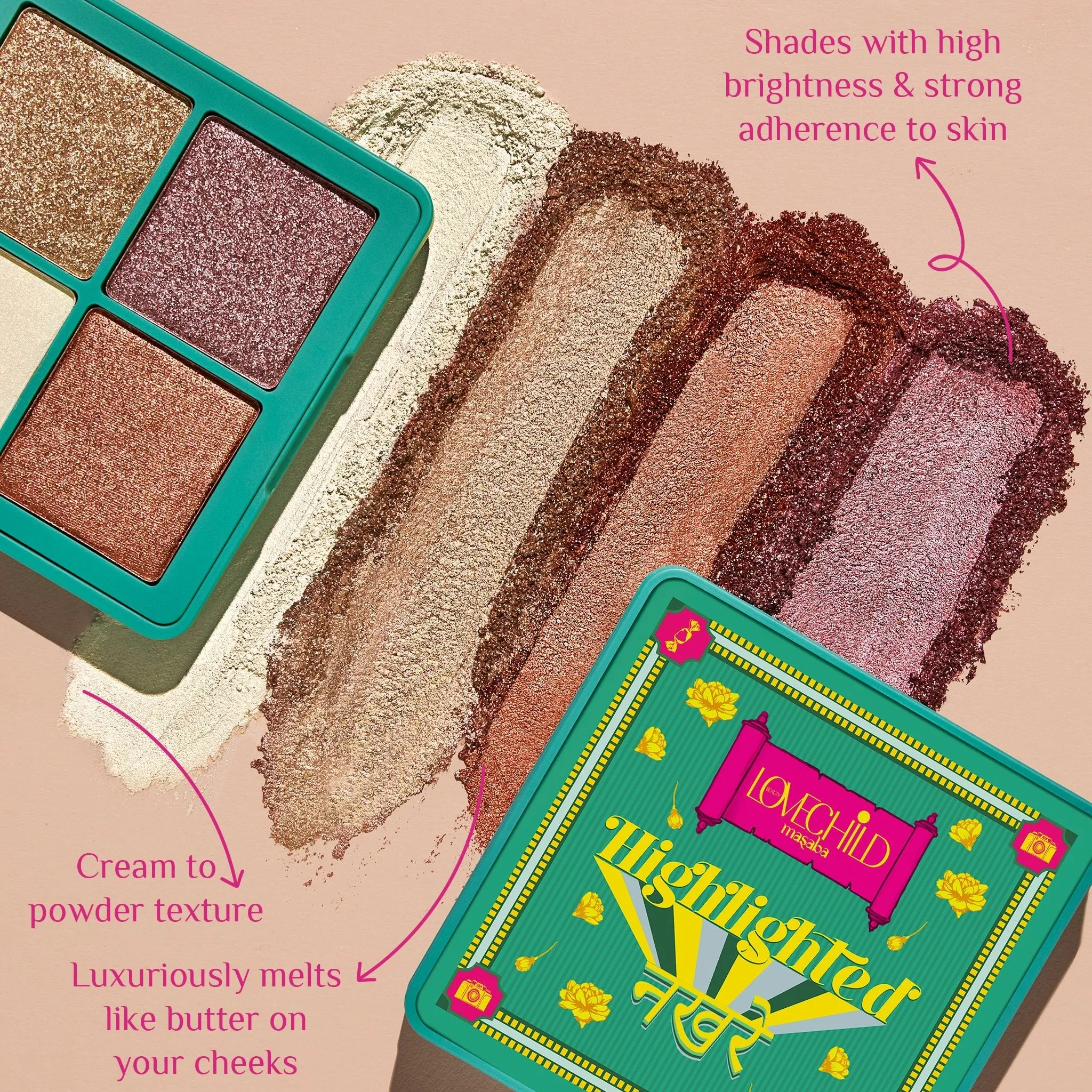 Sitara- Highlighted Nakhre  Shimmery Face Highlighter