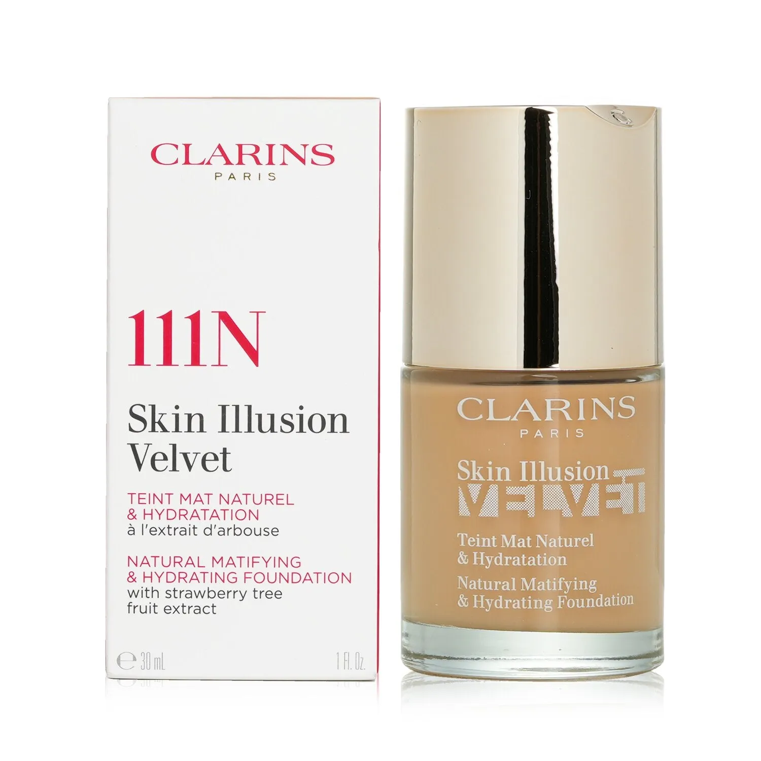 Skin Illusion Velvet Natural Matifying & Hydrating Foundation - # 111N