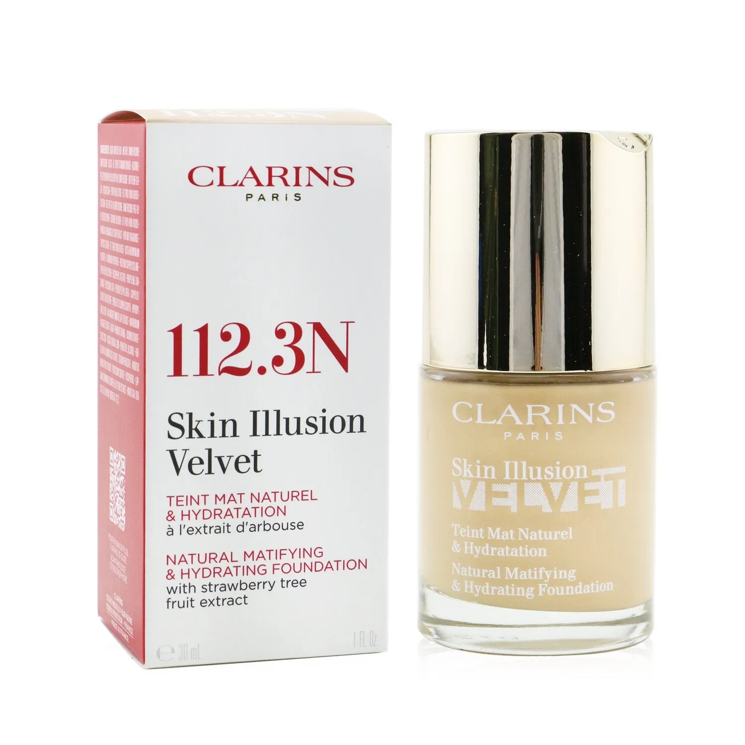 Skin Illusion Velvet Natural Matifying & Hydrating Foundation - # 112.3N Sandalwood