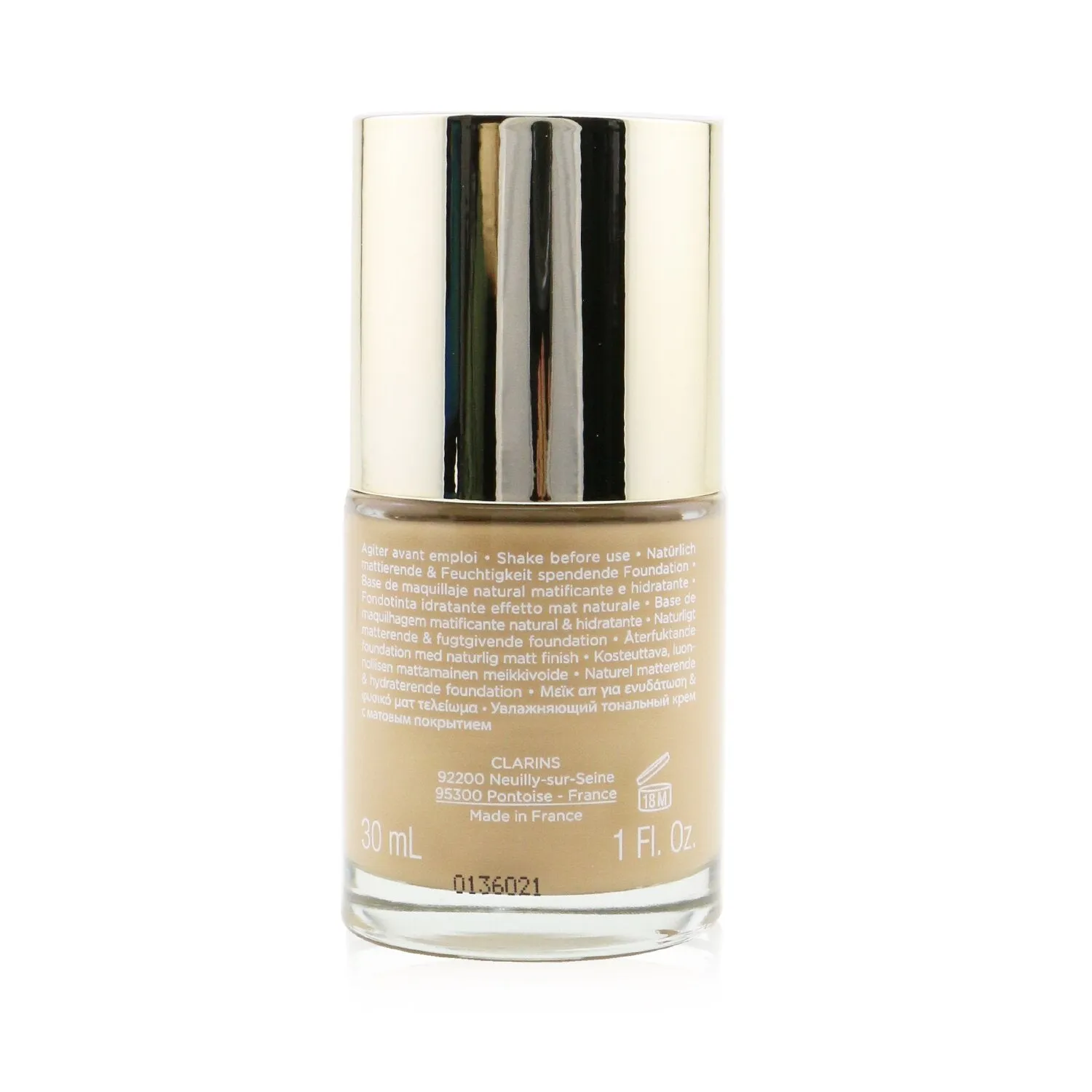 Skin Illusion Velvet Natural Matifying & Hydrating Foundation - # 112C Amber