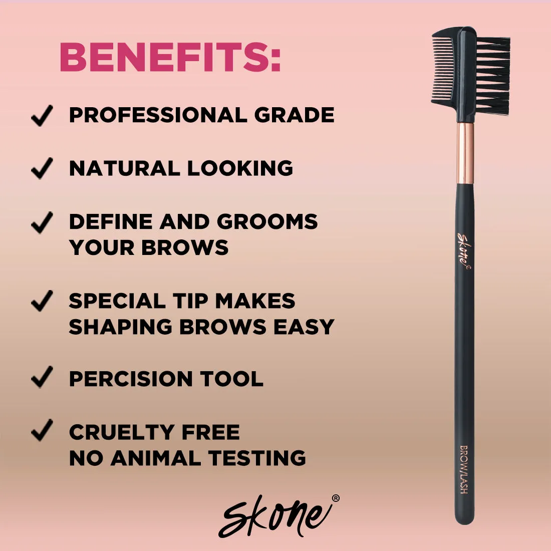 Skone Cosmetics Brow/Lash Brush