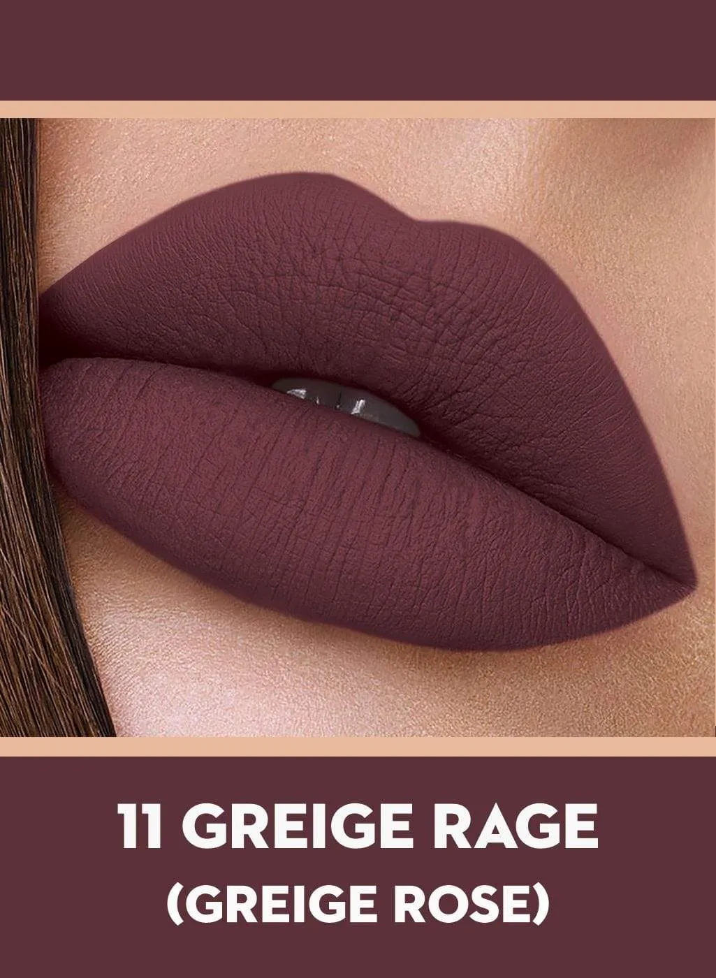 Smudge Me Not Liquid Lipstick - 11 Greige Rage