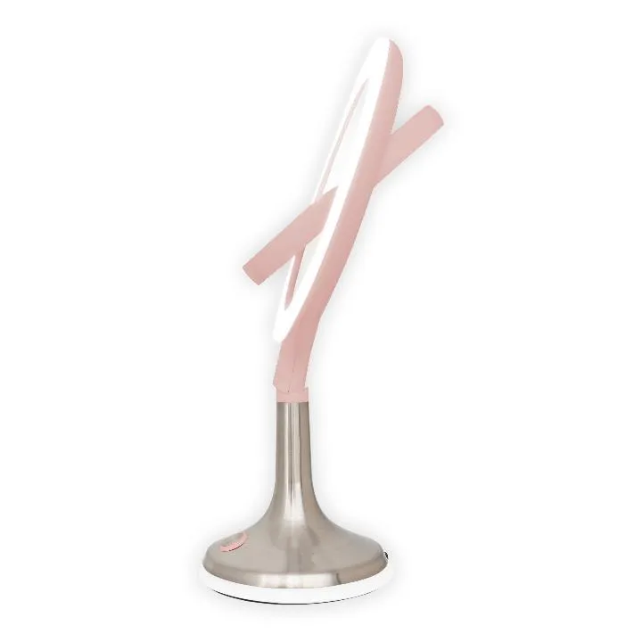 Solana Lighted Makeup Mirror with Magnification & Touch Pad