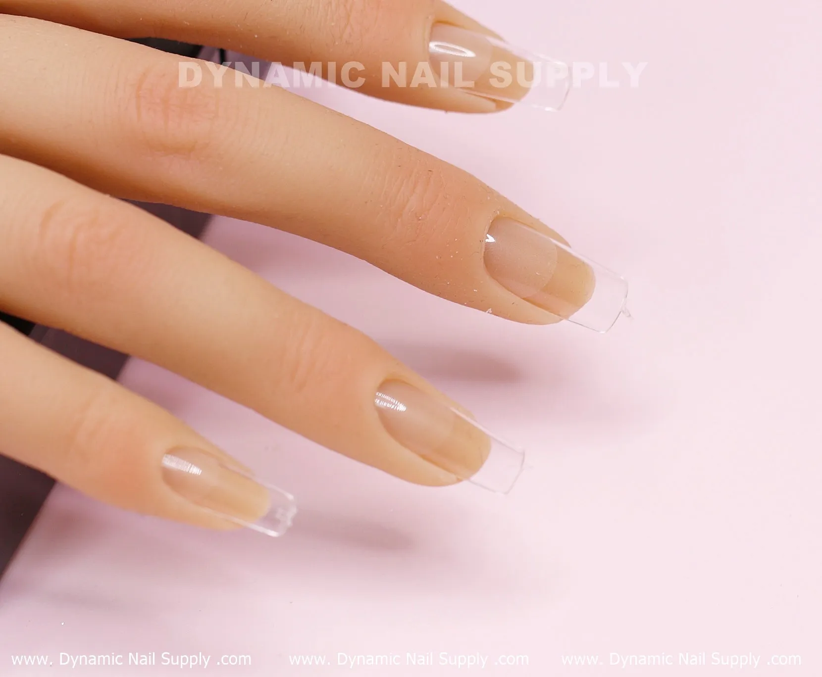 [Square M] Full Cover Tips - Soft Gel X tips - 600 pcs - Medium Length- 11 sizes