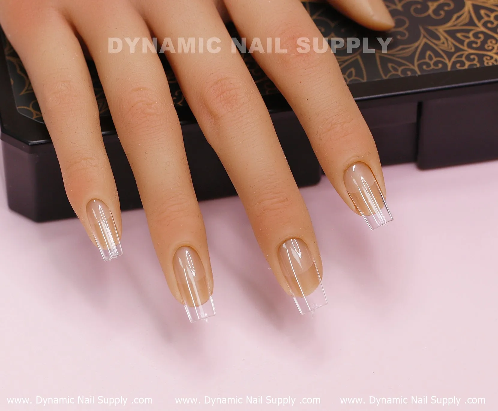 [Square M] Full Cover Tips - Soft Gel X tips - 600 pcs - Medium Length- 11 sizes