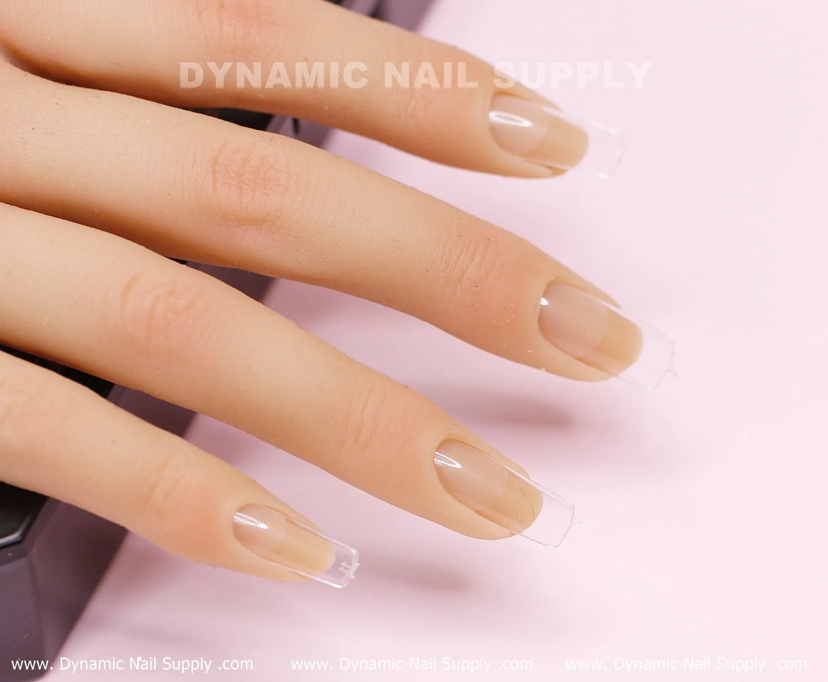 [Square M] Full Cover Tips - Soft Gel X tips - 600 pcs - Medium Length- 11 sizes