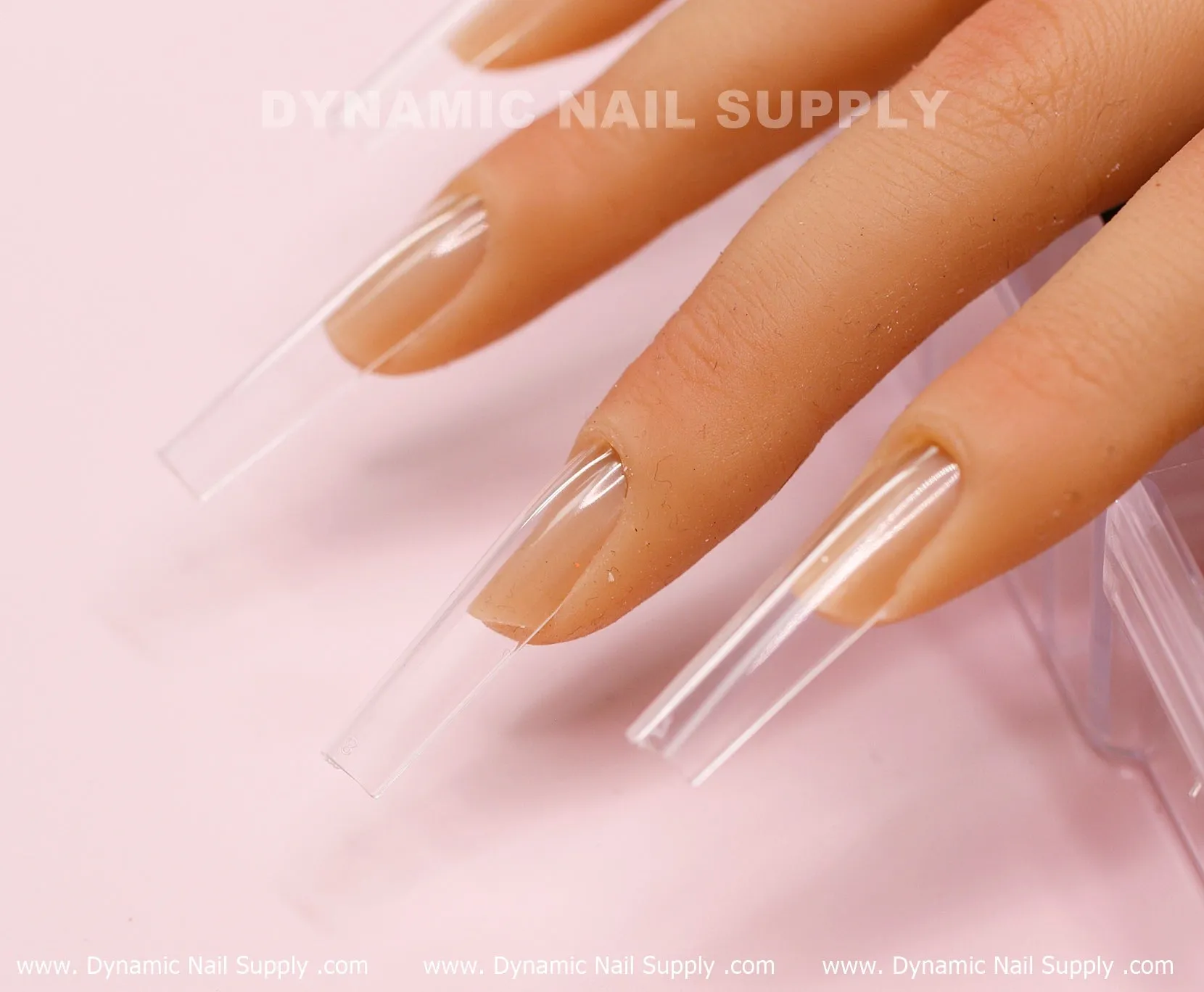 [Square XXL] Full Cover Tips - Soft Gel X tips - 360 pcs - 2XL Extra Long- 11 sizes