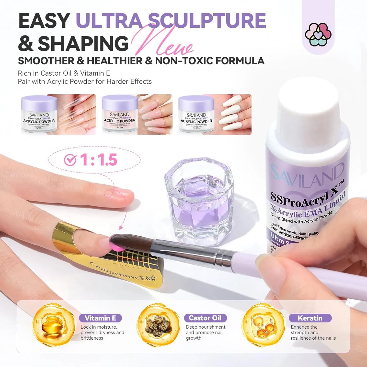 SSProAcryl X™ Ultimate Professional Acrylic Nail Kit