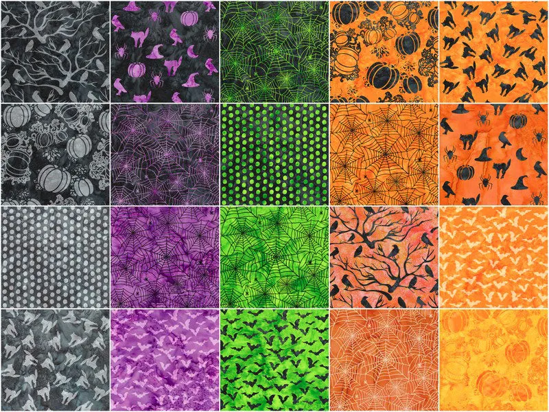 Stargazer Pumpkin Batiks Stacks