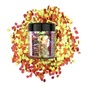 Stargazer UV Orange Chunky Glitter Shaker Pot 5g