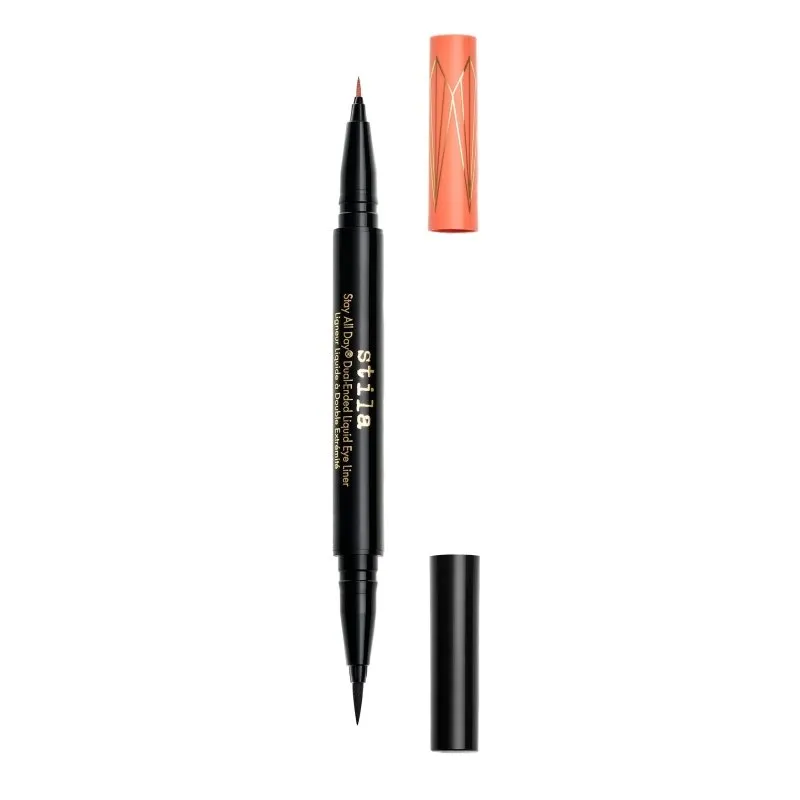 Stila Stay All Day® Dual-Ended Waterproof Liquid Eye Liner: Shimmer Micro Tip Tequila Sunrise and Intense Black