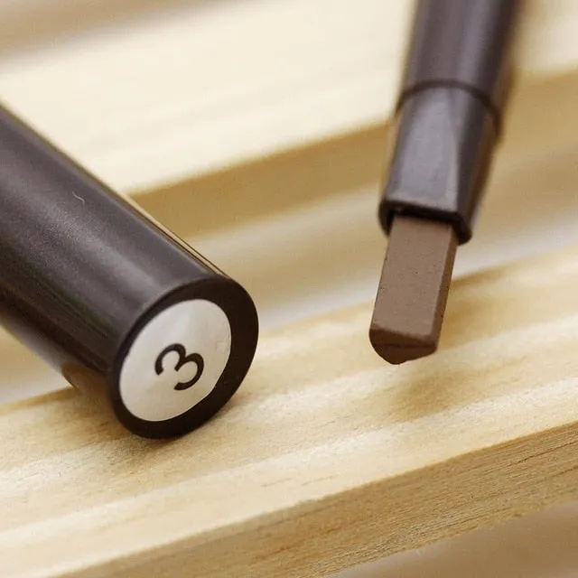 Stylish Professional Waterproof Eyebrow Pen With Brush