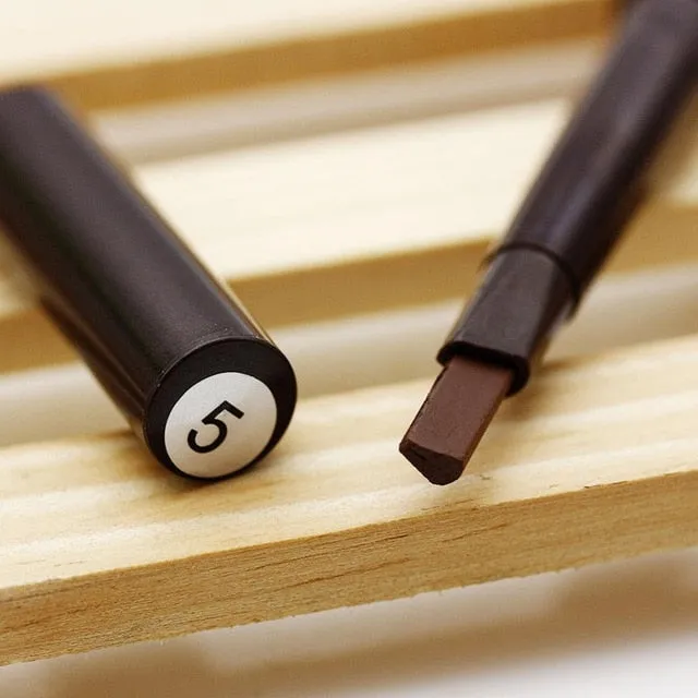 Stylish Professional Waterproof Eyebrow Pen With Brush