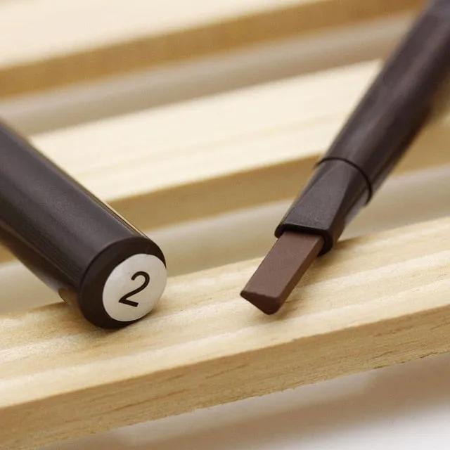 Stylish Professional Waterproof Eyebrow Pen With Brush