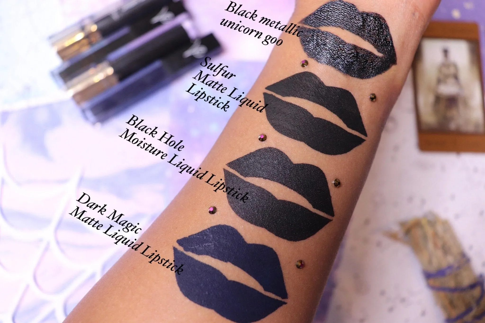 Sulfur - Liquid Matte (Blackest Black Lipstick!)