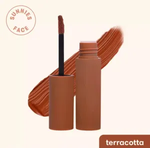Sunnies Face Lip Dip | Whipped Matte Liquid Lipstick ( TERRACOTTA)