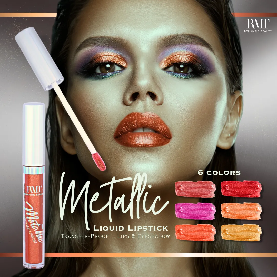 Super Glitzy Metallic Lipgloss & Liquid Eyeshadow